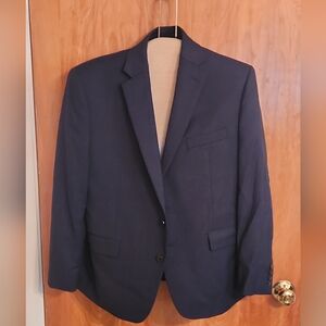 LAUREN Ralph Lauren Black Lable Glen Check Suit Sports Coat Size 44S